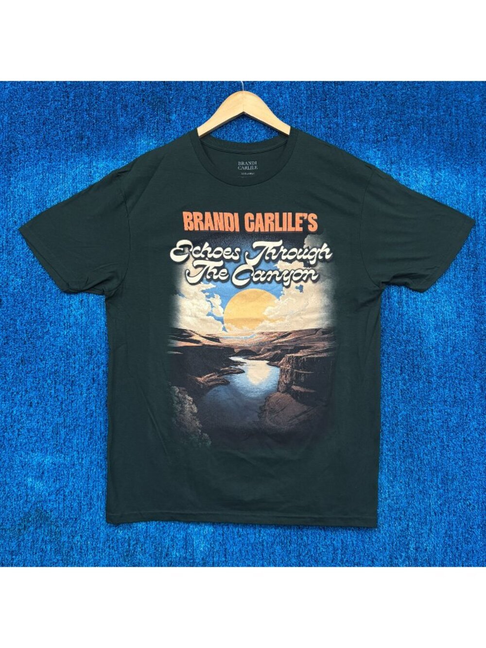 Brandi Carlile “Echoes Through The Canyon”Graphic T-Shirt Size XXXL